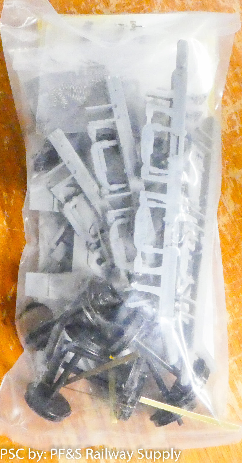Precision Scale O #9128 Trucks, PRR 3D-5P2 3-Axle Kit, Used on Head End Equipmen