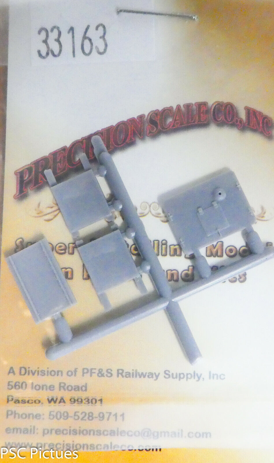 Precision Scale HO #33163 Box, Air Conditioning Compressor, for Heavy weight Pas