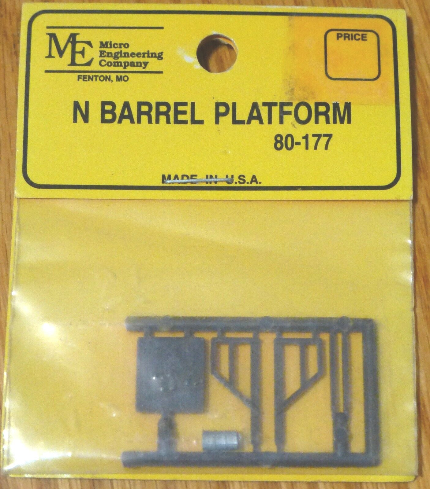 Micro Engineering Company N #80-177 Barrel Platform with Barrel Kit (Plastic)
