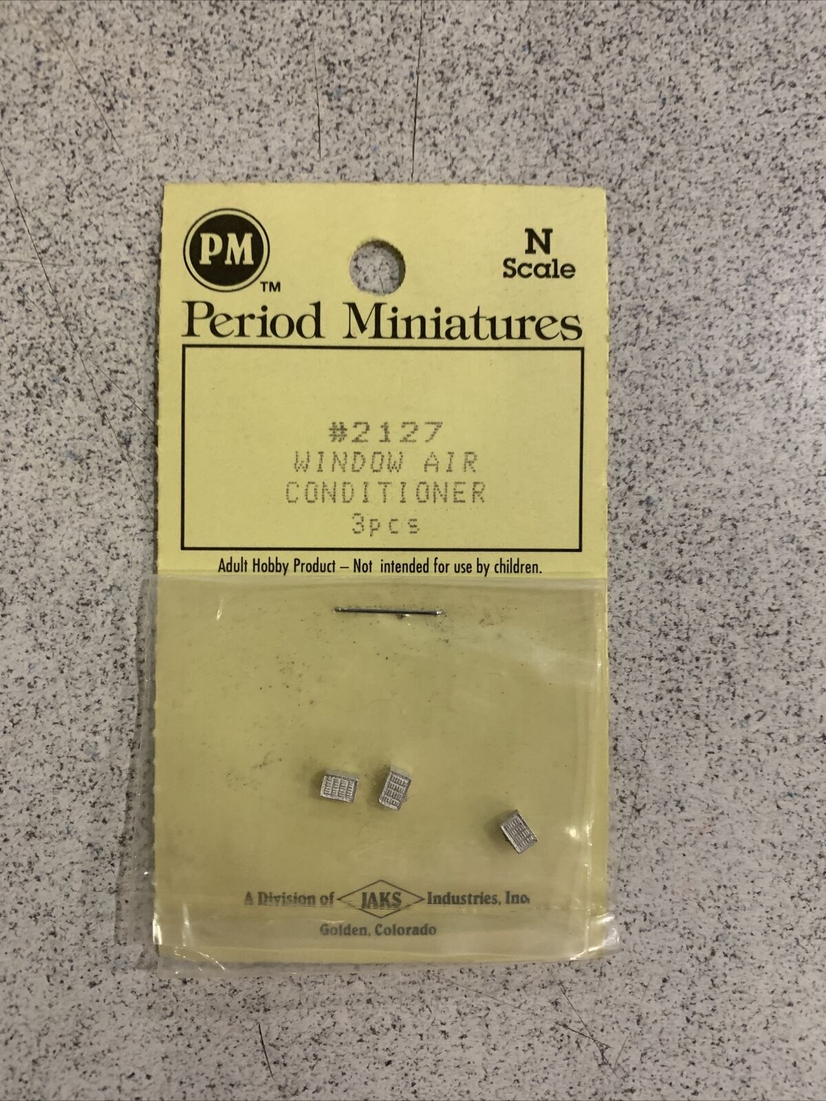 Period Miniatures N #2127 WINDOW AIR CONDITIONER 3pcs