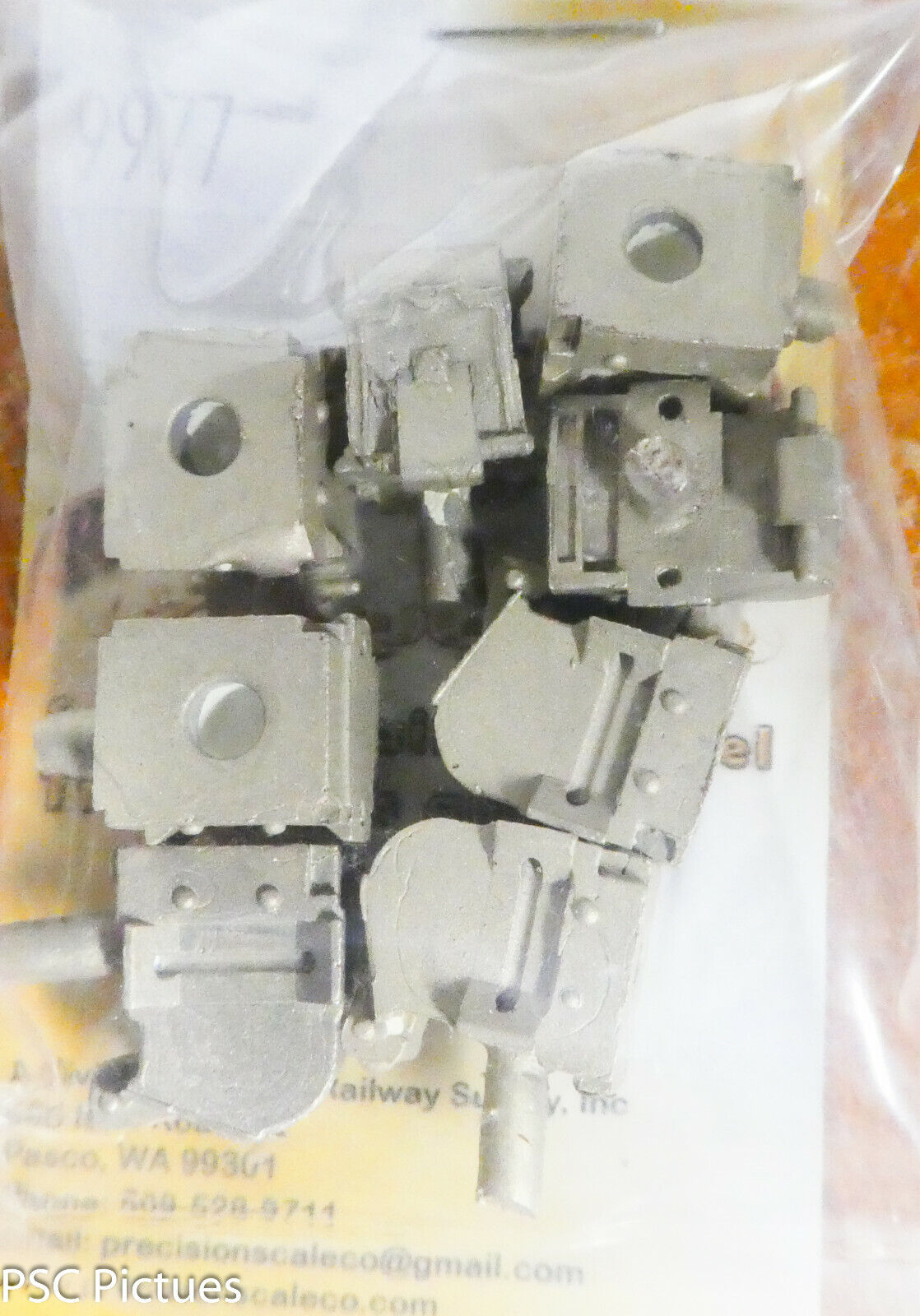 Precision Scale #9977 (Large Scale) Journal, Archbar Truck (8 Brass Castings)