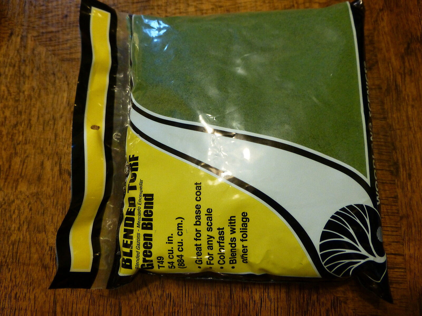 Woodland Scenics #785-49 Blended Turf - Green Blend - Bag