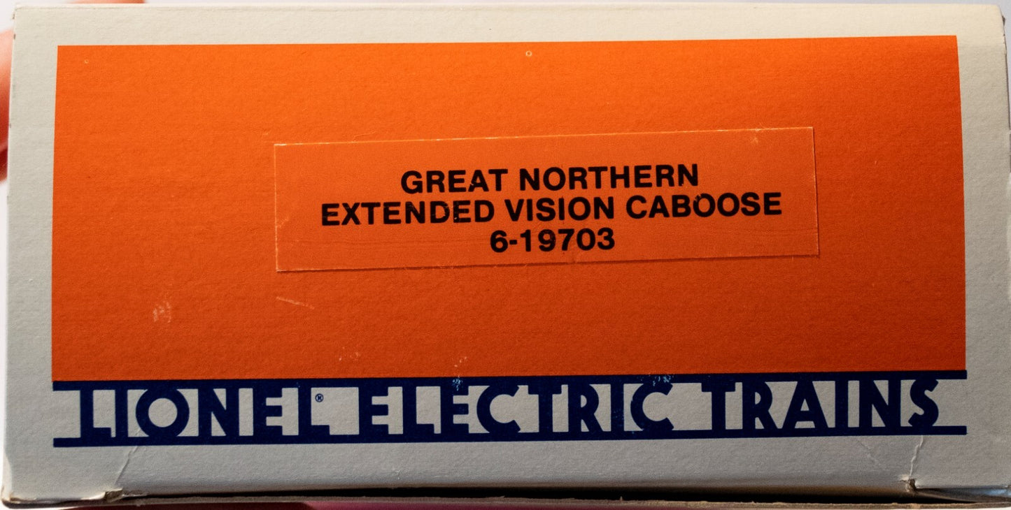Lionel O Scale (Used) #6-19703 Great Northern Extended Vision Caboose