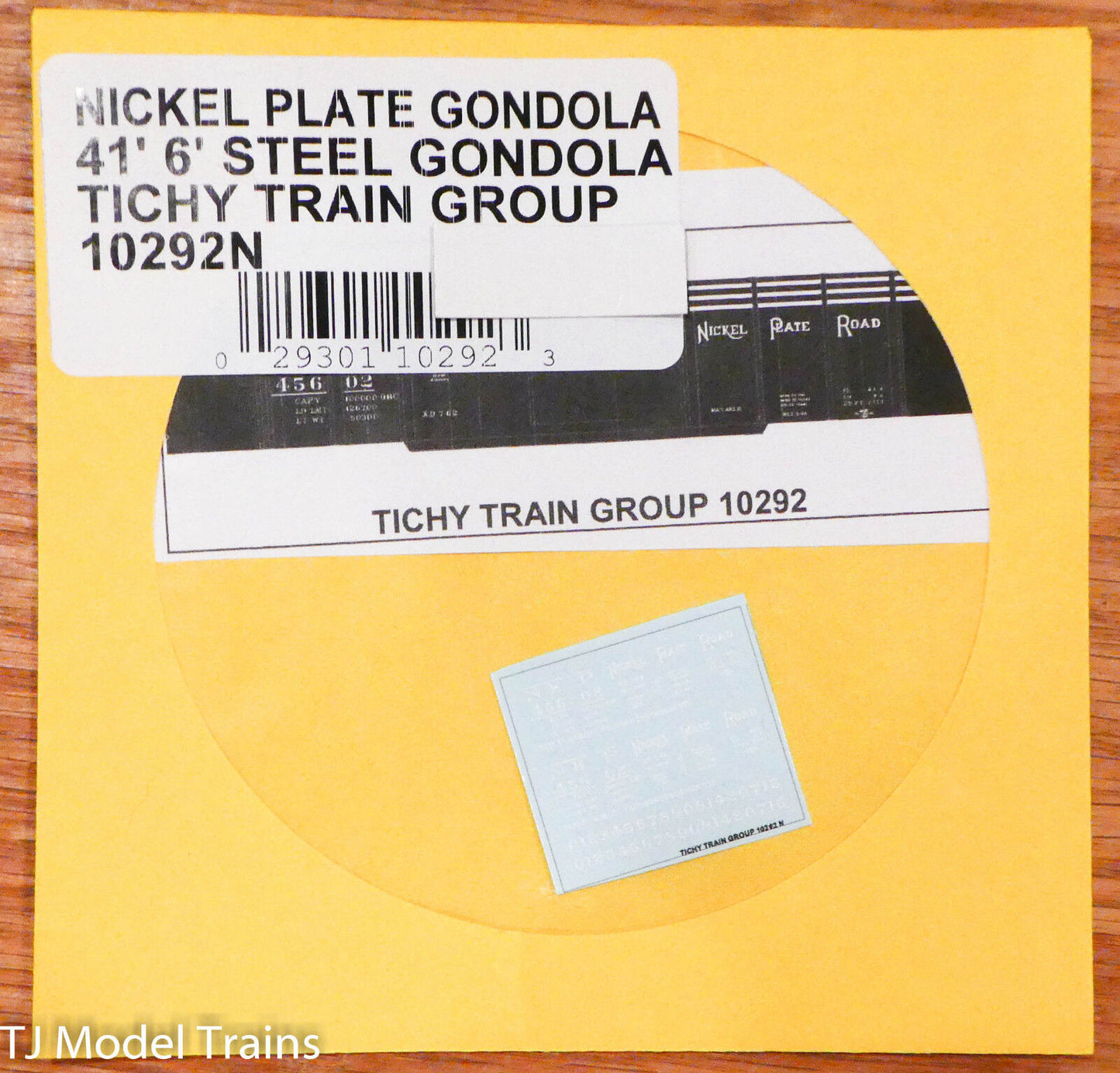 Tichy Train Group Decal #10292N Nickel Plate 41' 6" Steel Gondola (Decal)