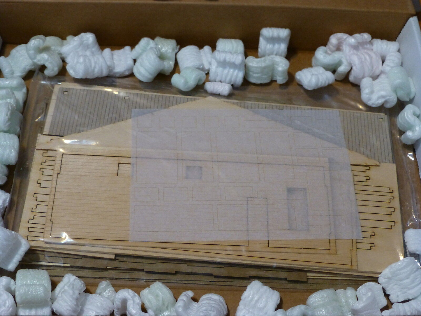 American Model Builders O #487 Ellington Mercantile -- 12 x 11 x 6" / Laser Kit