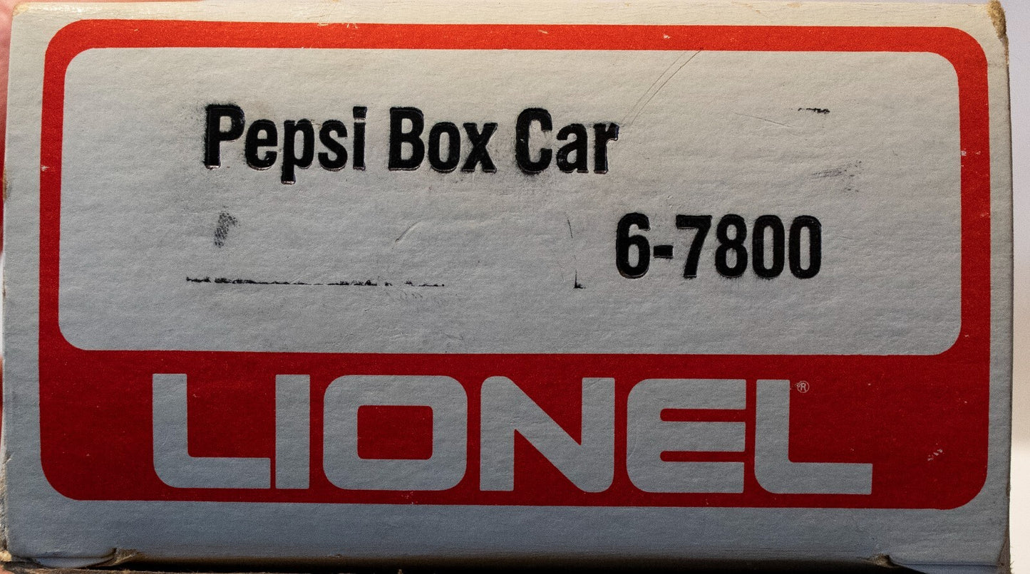 Lionel #6-7800 Pepsi Box Car (Used)