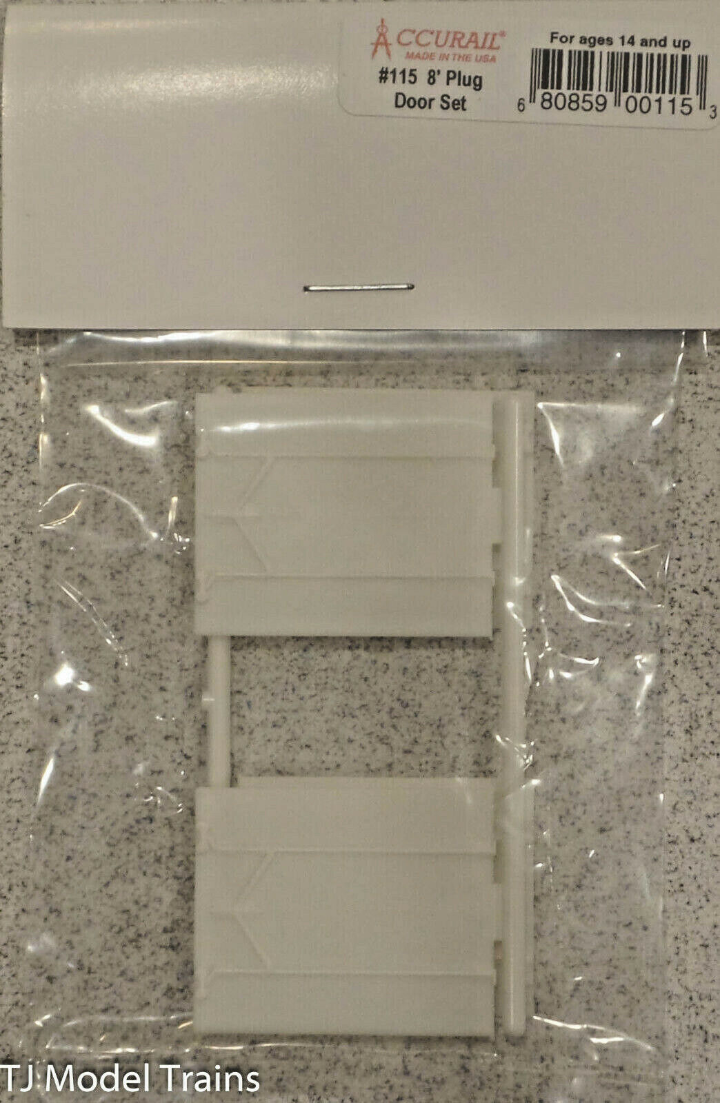 Accurail #115 Door Set 8' Plug