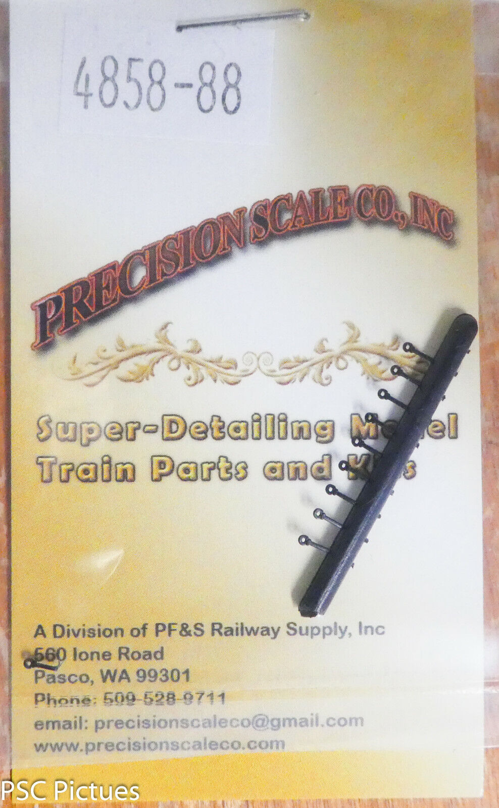 Precision Scale #4858.88 Lift Rings, Small, .008" Dia. Core (Plastic Parts)