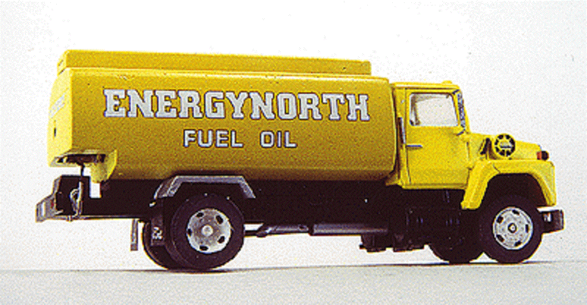 Custom Finishing Models HO #5002 Single Rear Axle Tanker Body (Kit) Pewter