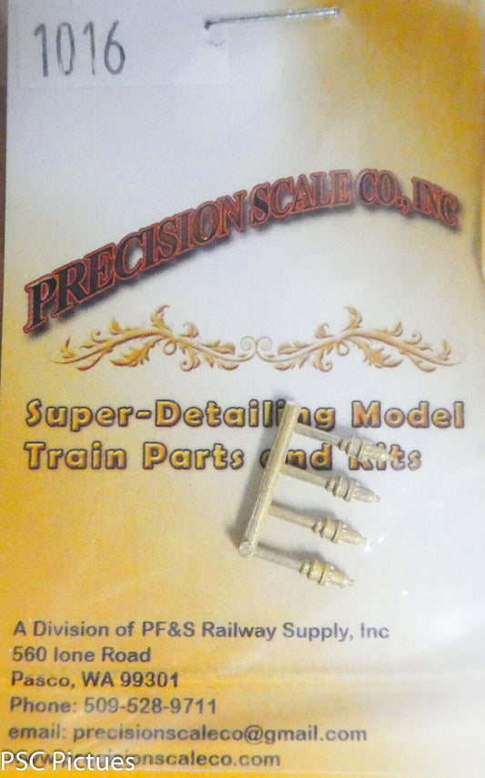 Precision Scale O #1016 Valve, Pop, Medium, Baldwin (Brass Castings 4)