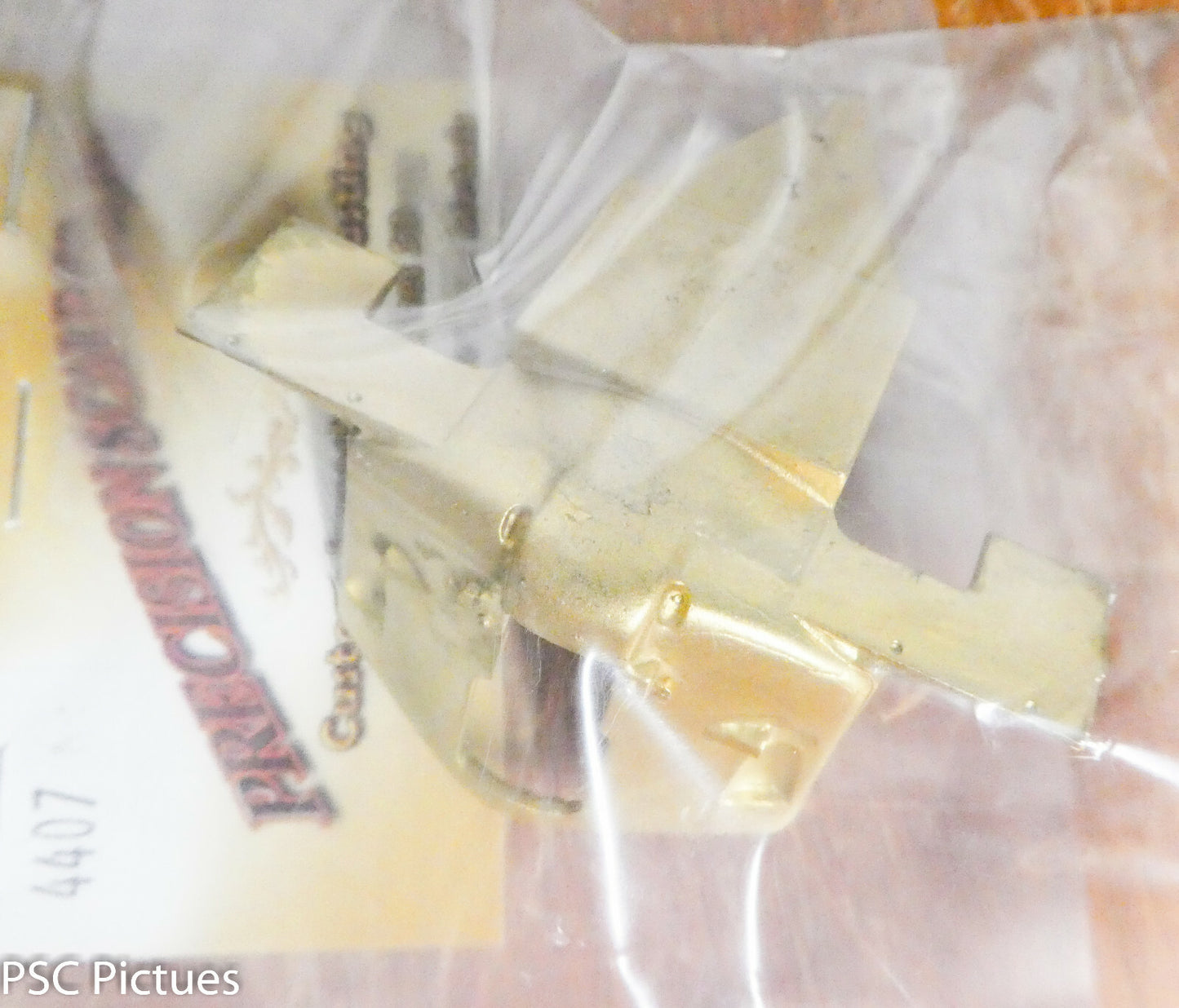 Precision Scale O #4407 Cast "Steel" Pilot Only PRR Style, Use with #4406 (Brass