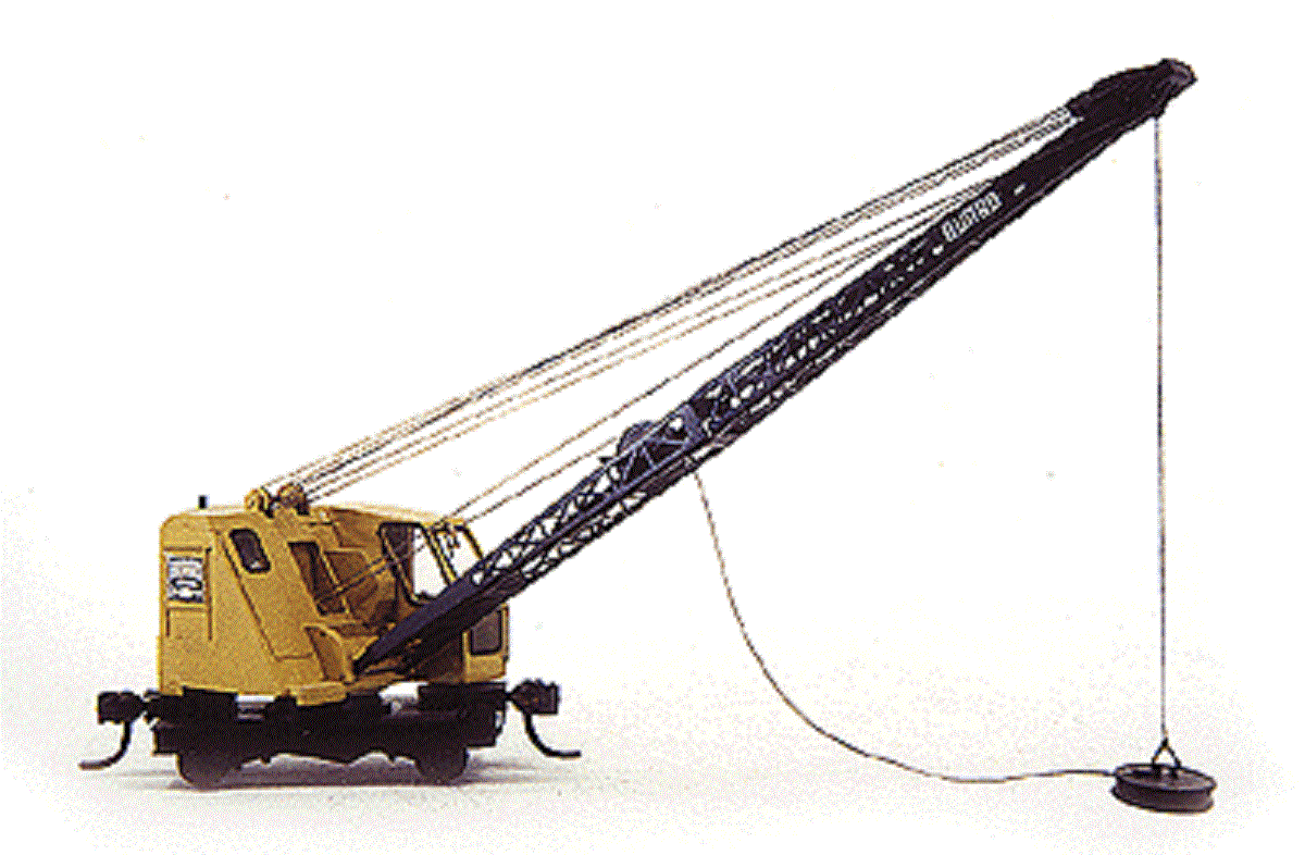 Custom Finishing Models HO #7057 Burro Model 30 Crane (White Metal Kit)