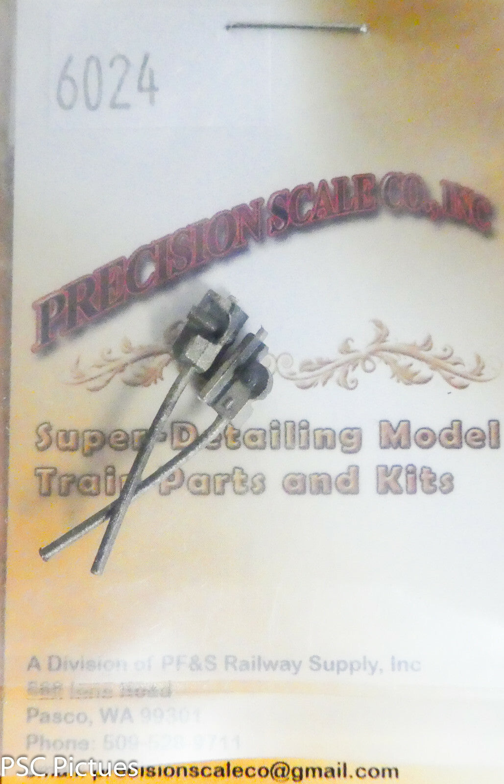 Precision Scale O #6024 Crosssheads for: #6060 R&L (N/S) 1:48th Scale