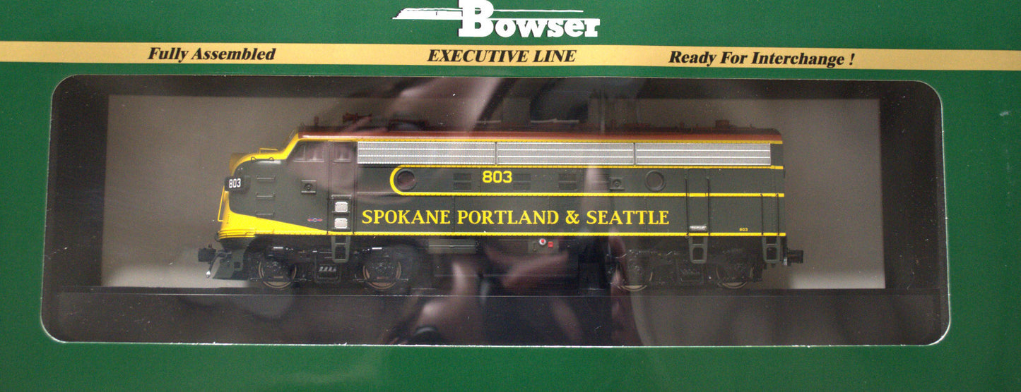 Bowser #24581 EMD F7A - Standard DC - Ex. Line Spokane, Portland & Seatle #803