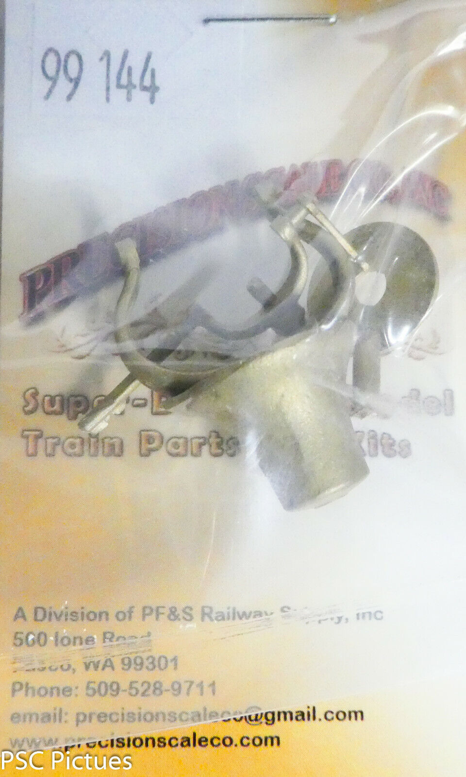 Precision Scale #99144 (Large Scale) Bell w/Flat Mounting Base (Brass Kit)