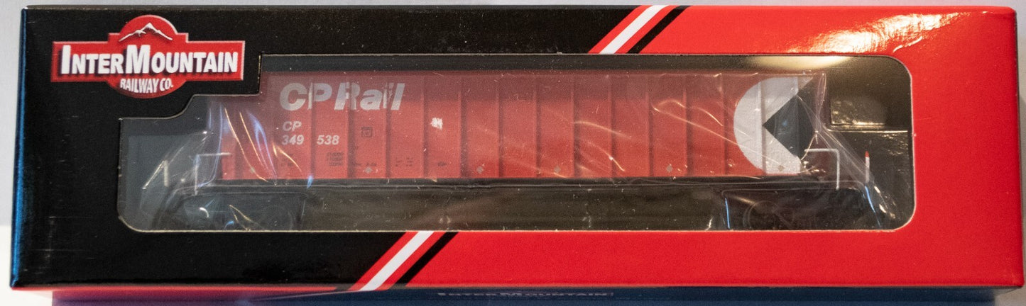 InterMountian N #67102-105 Bathtub Coal Gondola - Ready to Run -- Canadian Pacif