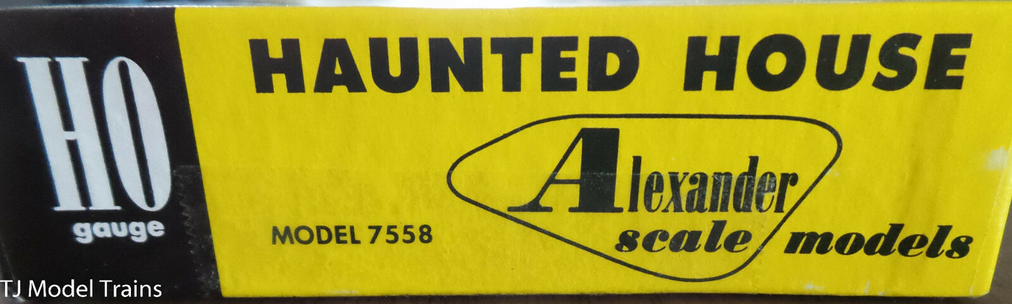 Alexander Scale HO #7558 Haunted House