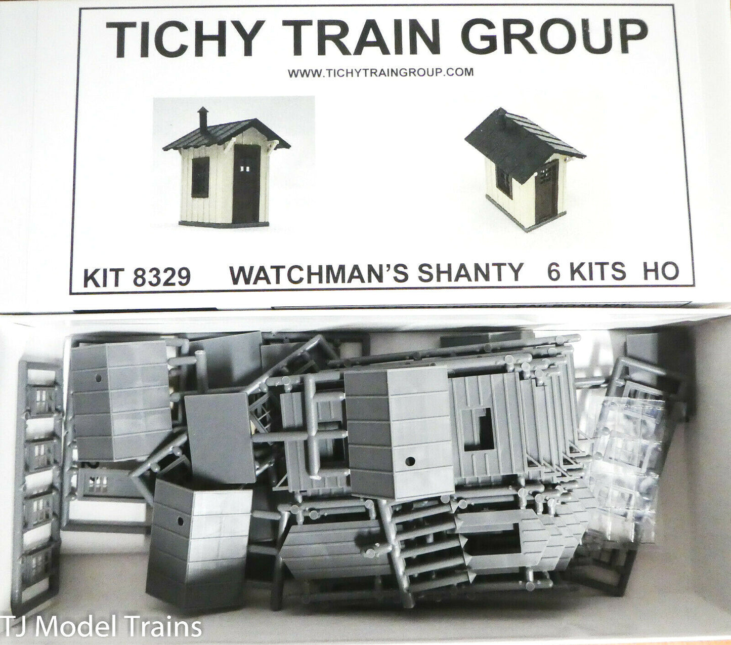 Tichy Train Group #8329 Watchman's Shanty (6 Kits in Box) HO Scale (NEW)