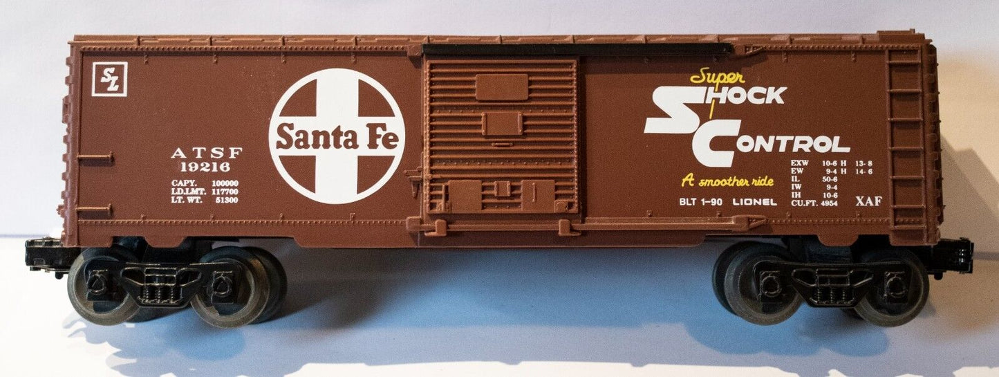 Lionel #6-19216 ATSF Santa Fe Boxcar