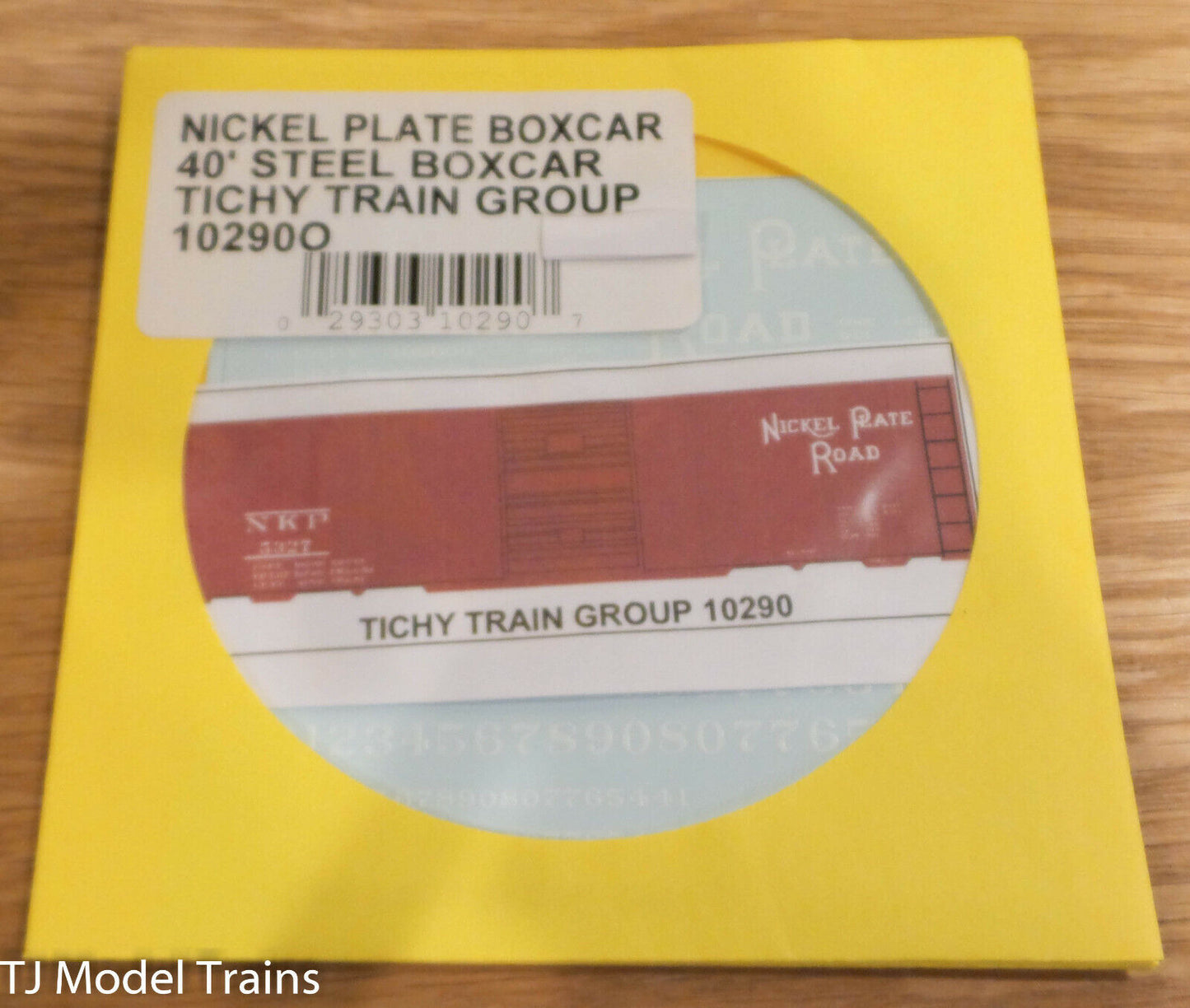 Tichy Train Group O #10290O Nickle Plate Boxcar 40' Steel Boxcar