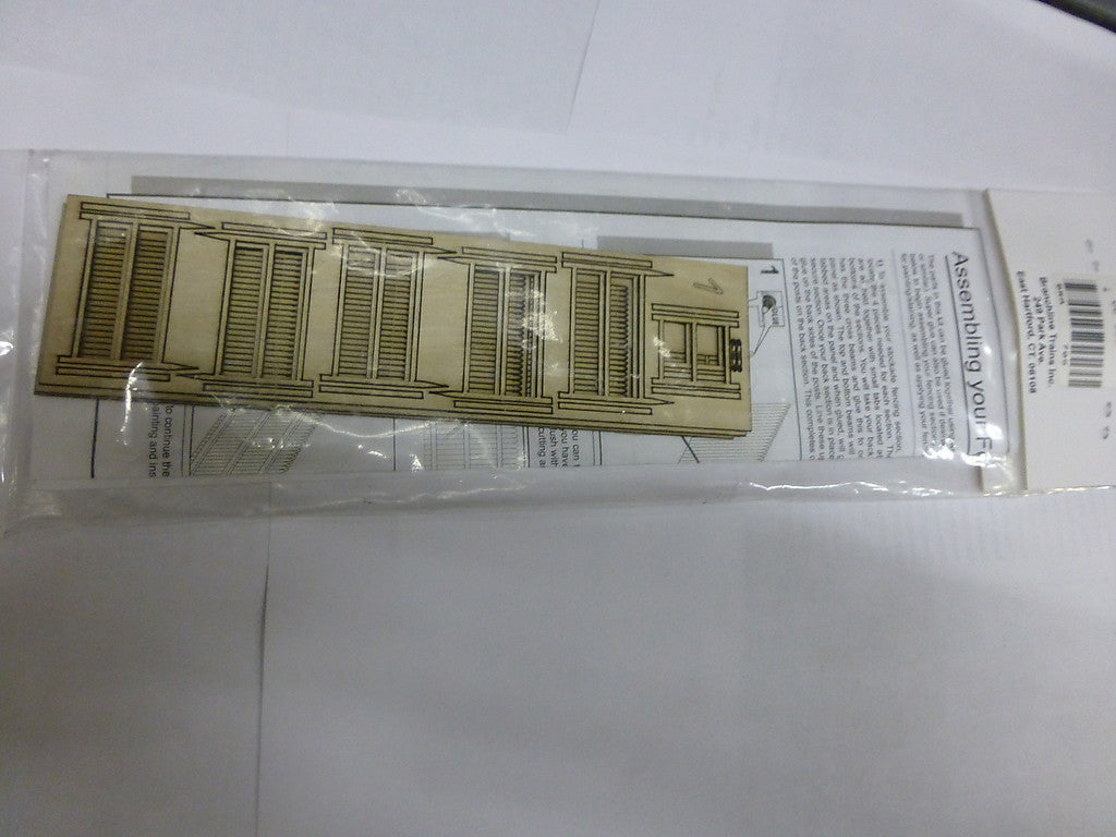 Branchline S laser Art Structures #705 Stockade Fence (S Scale)