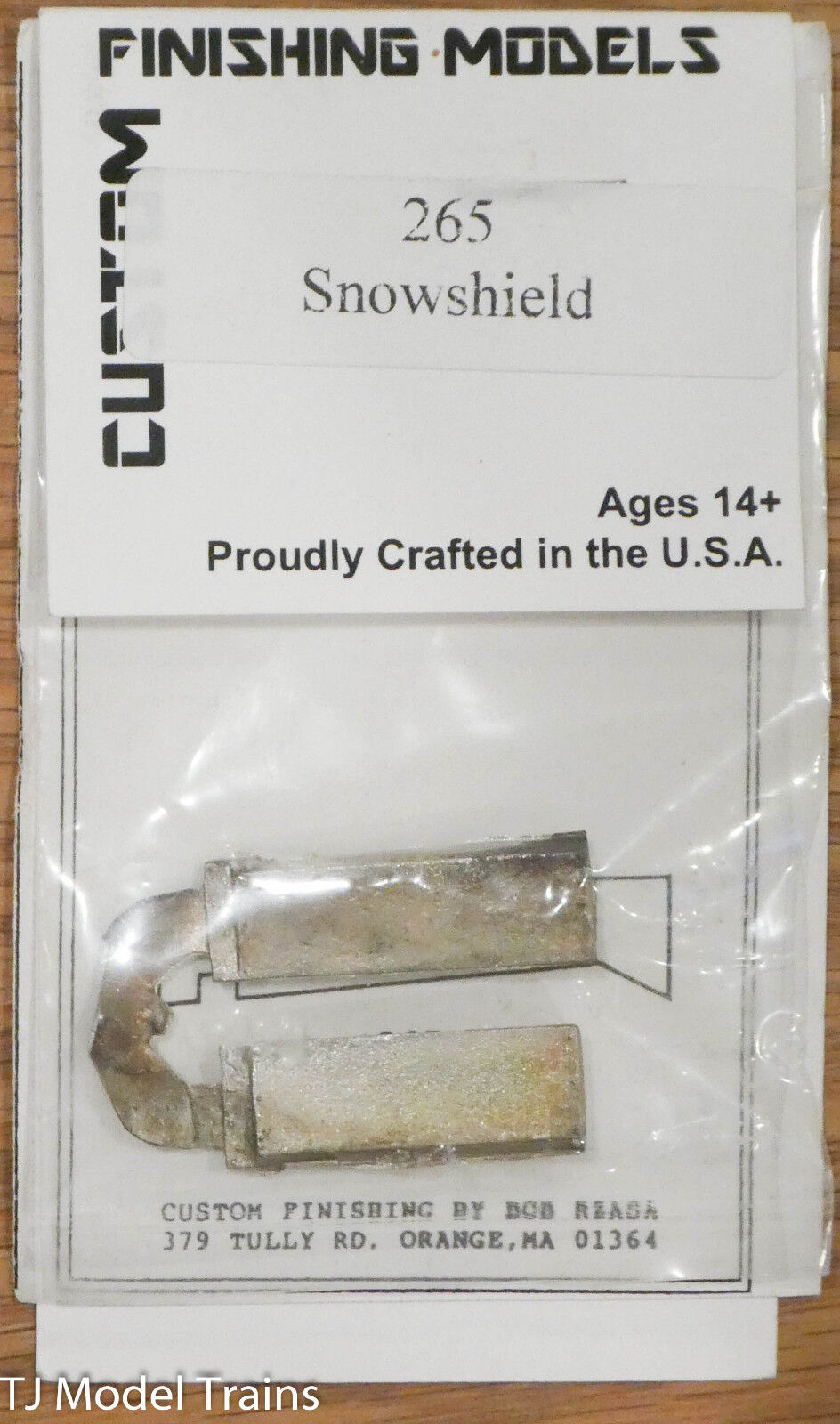 Custom Finishing HO #265 Snowshield -GP38/38-2 Short Notch