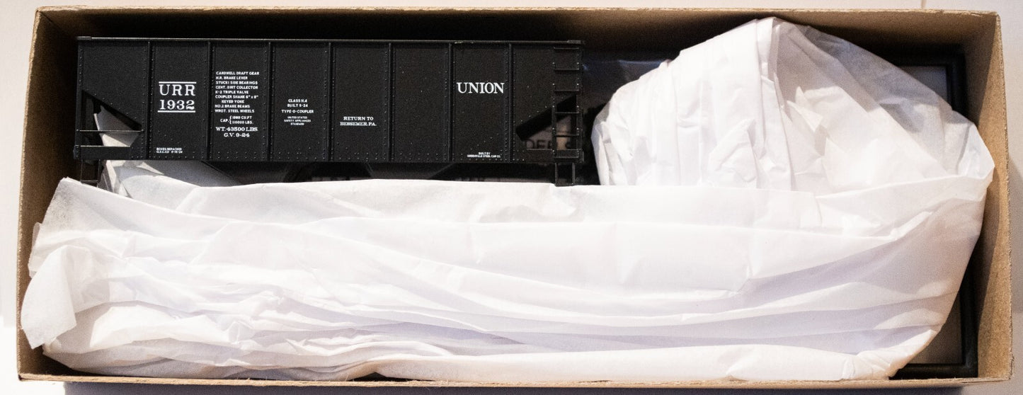 Accurail HO #81653 USRA 55-Ton 2-Bay Open Hopper - Kit -- Union Railroad #8640 (