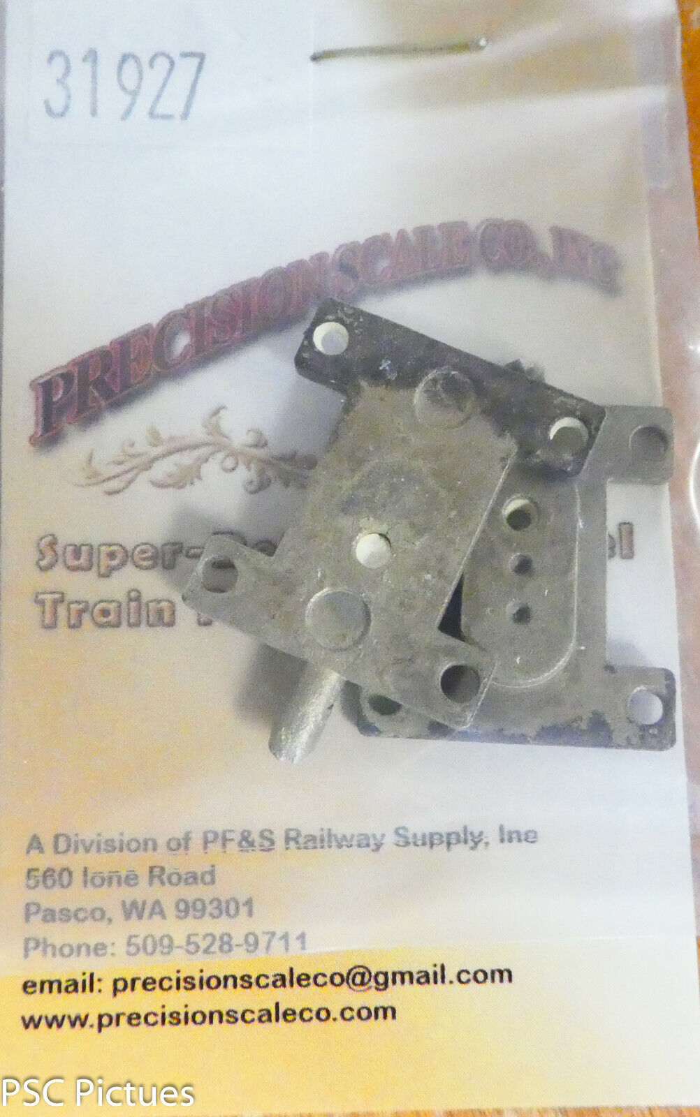 Precision Scale HO #31927 Bolsters for: Commonwealth Tender Trucks (Brass)