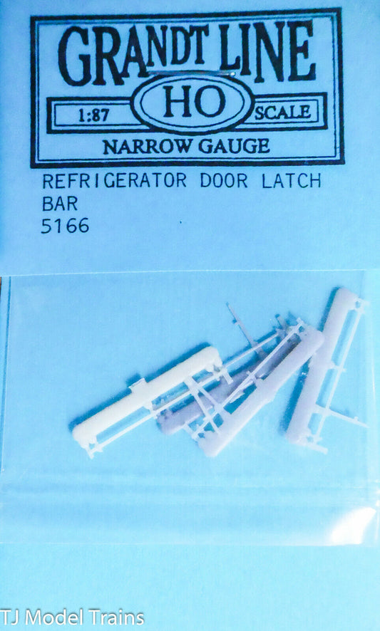 Grandt Line HO #5166 Narrow Gauge (Refrigerator Door Latch Bar) Plastic (4)