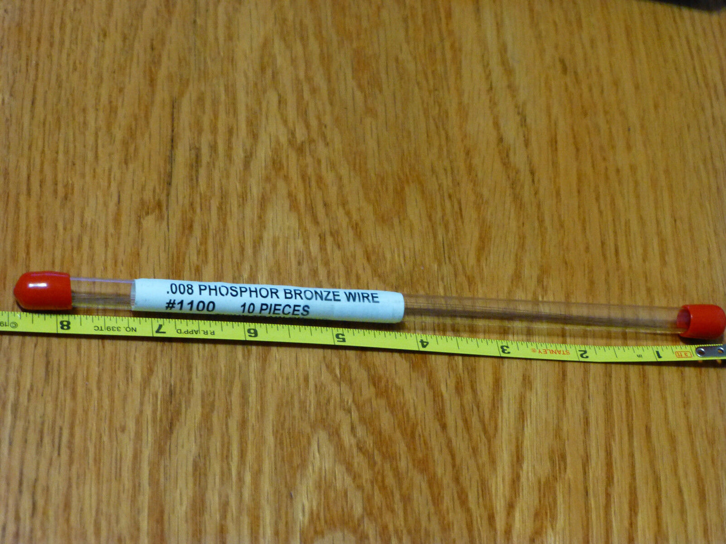 Tichy Train Group #1100 Phosphore Wire Bronze .008" (10 Pieces)