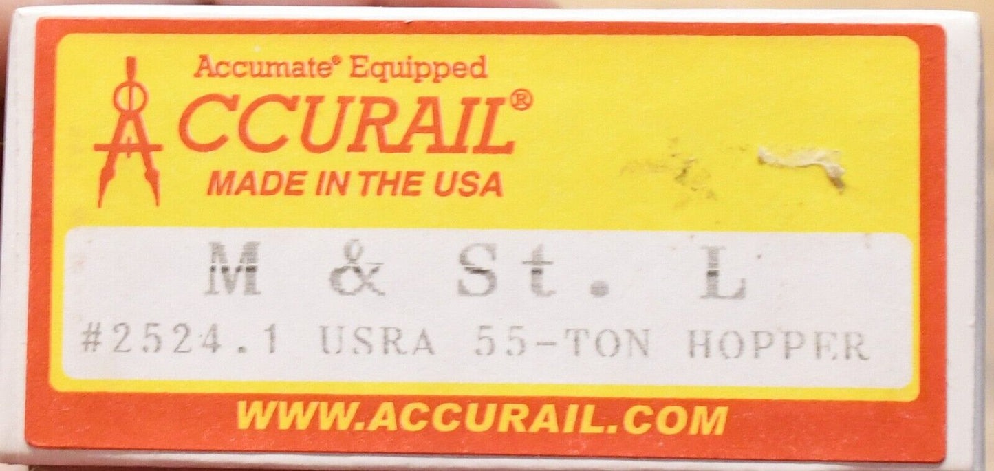 Accurail #2524.1 USRA 55-ton Hopper Minneapolis & St. Louis Built 1922/1941