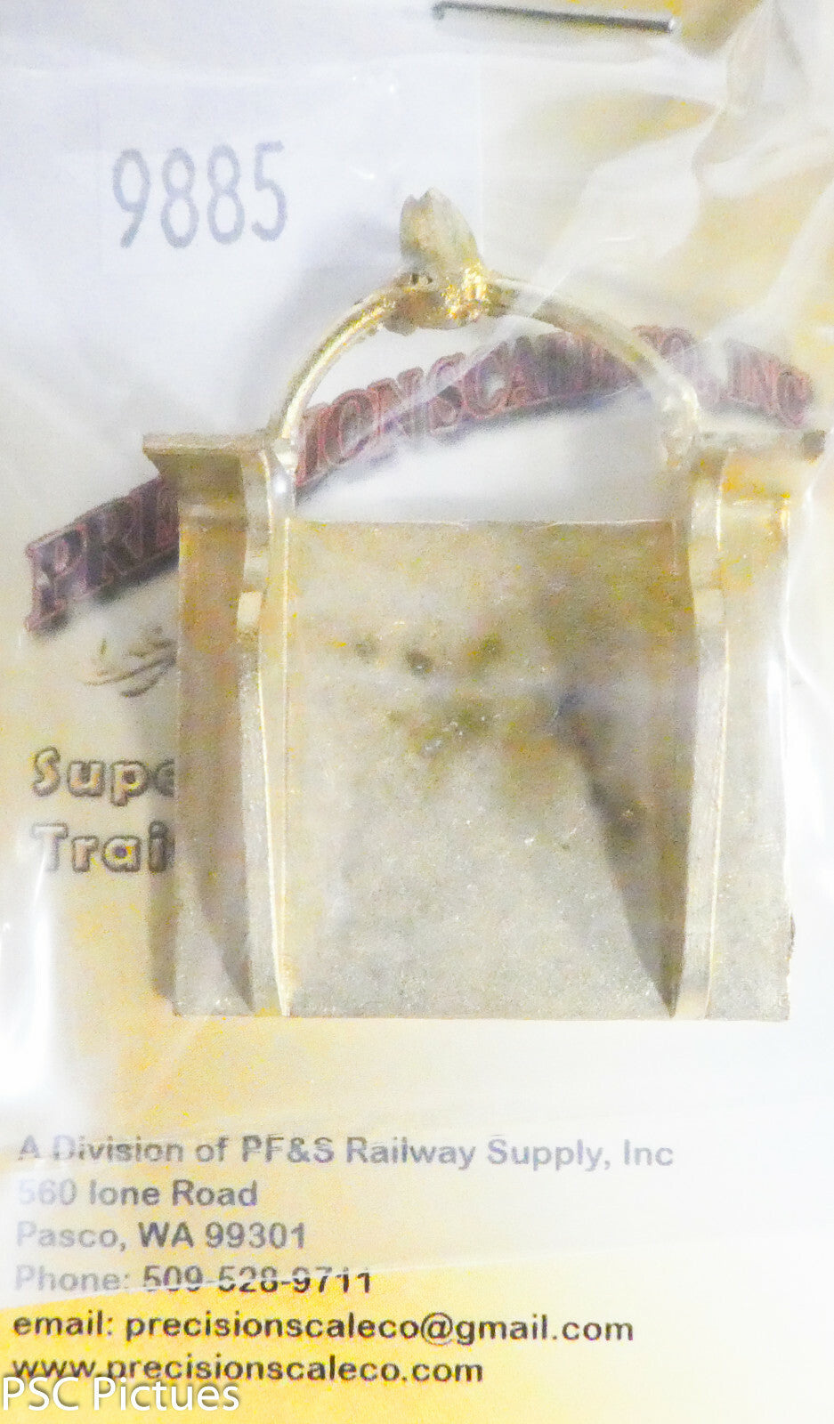 Precision Scale (1/2" Scale) #9885 Platform, Headlight, D&RGW K-27 (Brass)