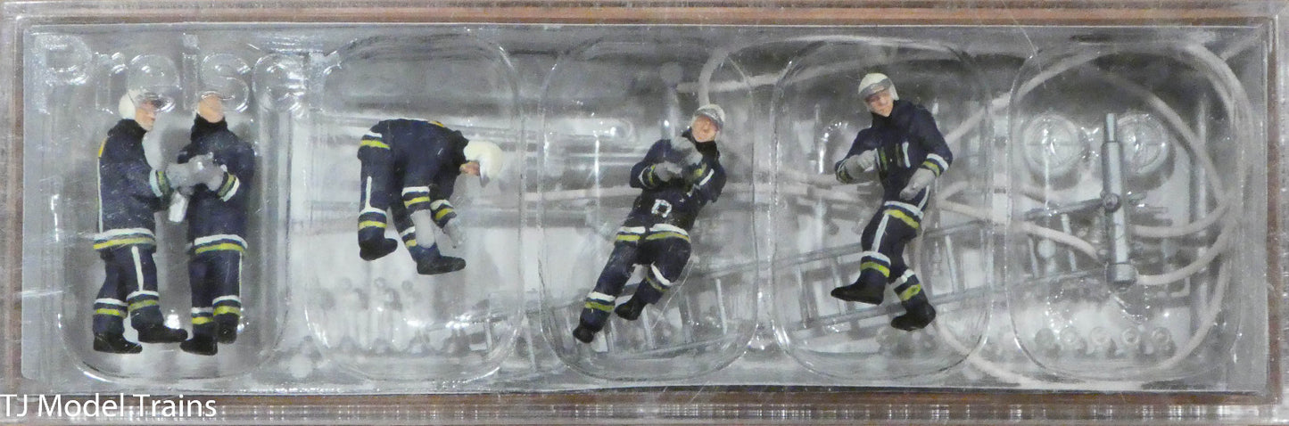 Preiser HO #10485 Emergency - Modern German Firefighters