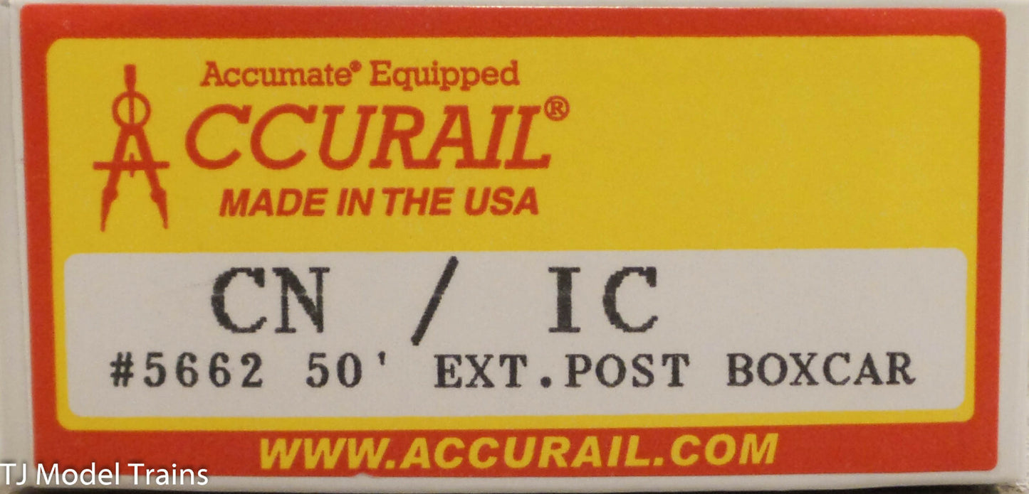 Accurail: #5662 CN/IC Boxcar