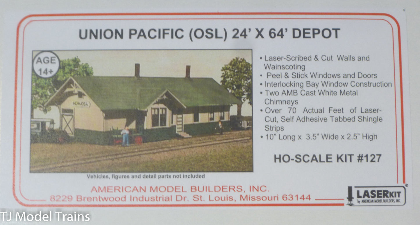 American Model Builders HO #127 UP Standard Depot Kit