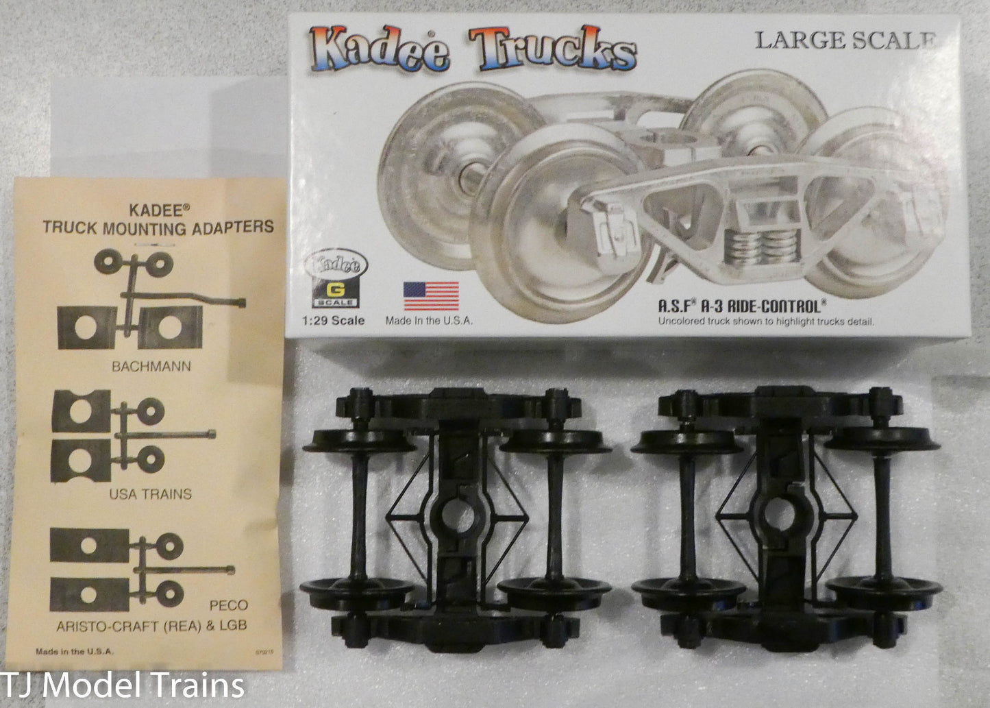 Kadee G #973 Barber S-2 Rolling Bearing 70 Ton. (A.S.F A-3 Ride Control)