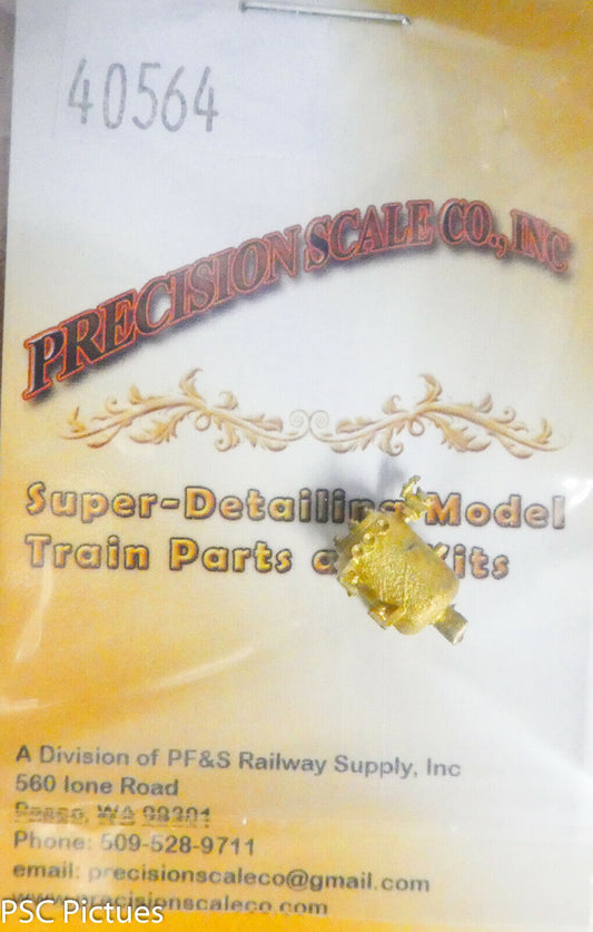 Precision Scale O #40564 Valve, Westinghouse DP, for Locomotives (Brass Casting)