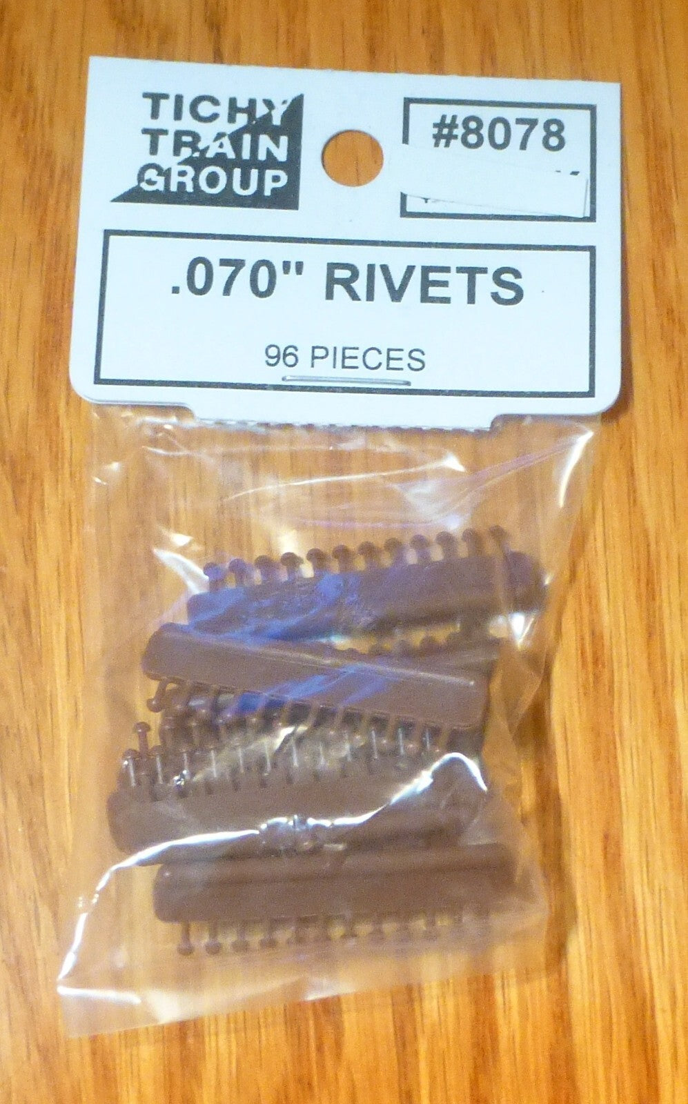 Tichy Train Group HO #8078 Scale Rivet Heads pkg(96) -- .07" Diameter