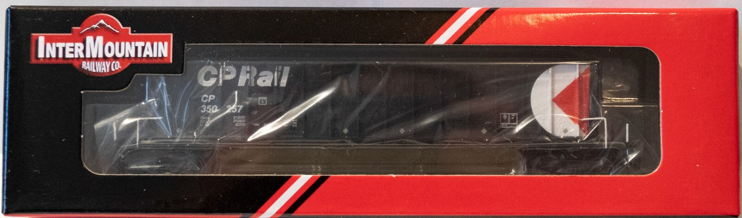 InterMountian N #67101-89 Bathtub Coal Gondola - Ready to Run -- Canadian Pacif