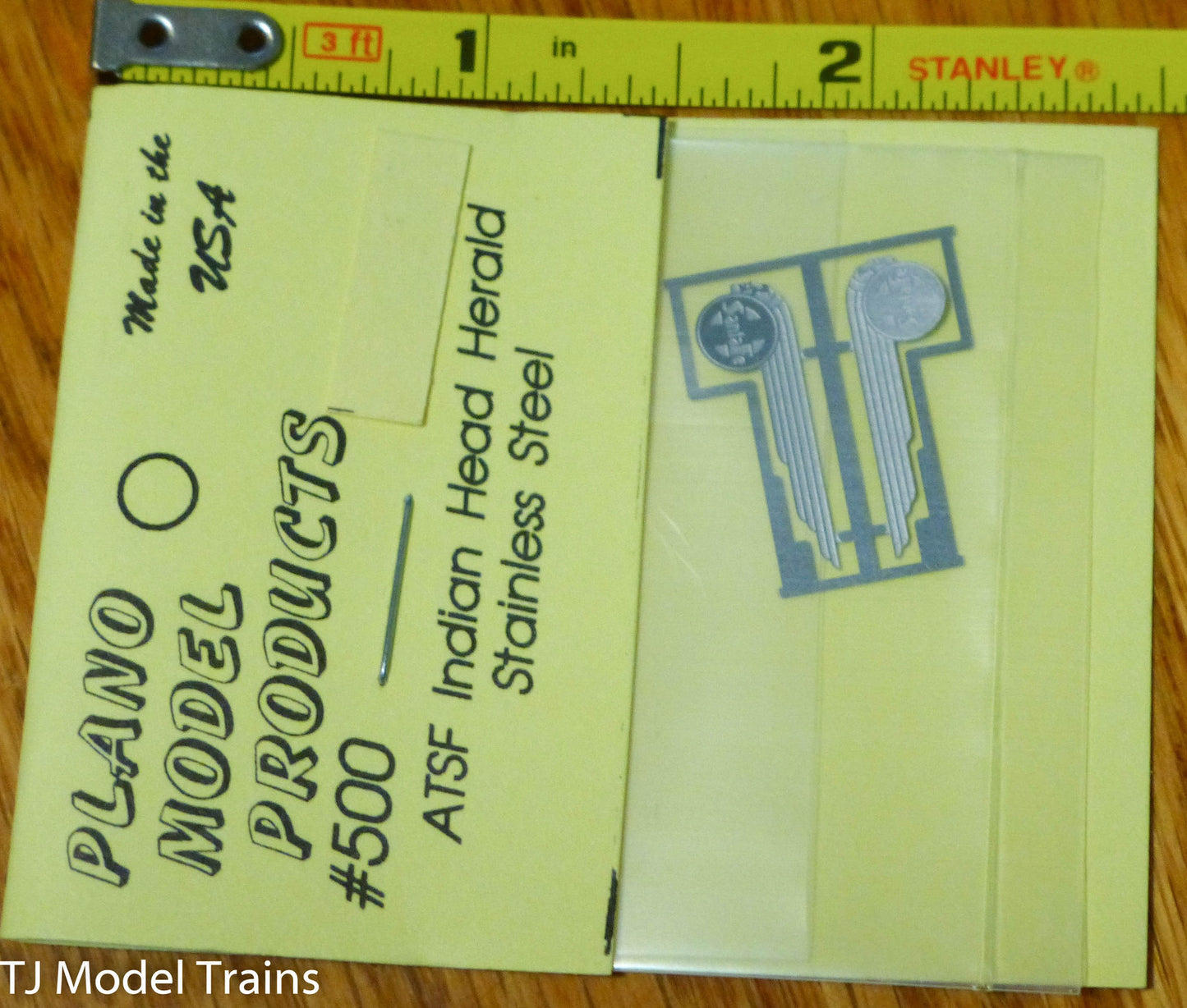 Plano #500 Santa Fe Indian Head Herald (2 in pkg) 1:87th Scale