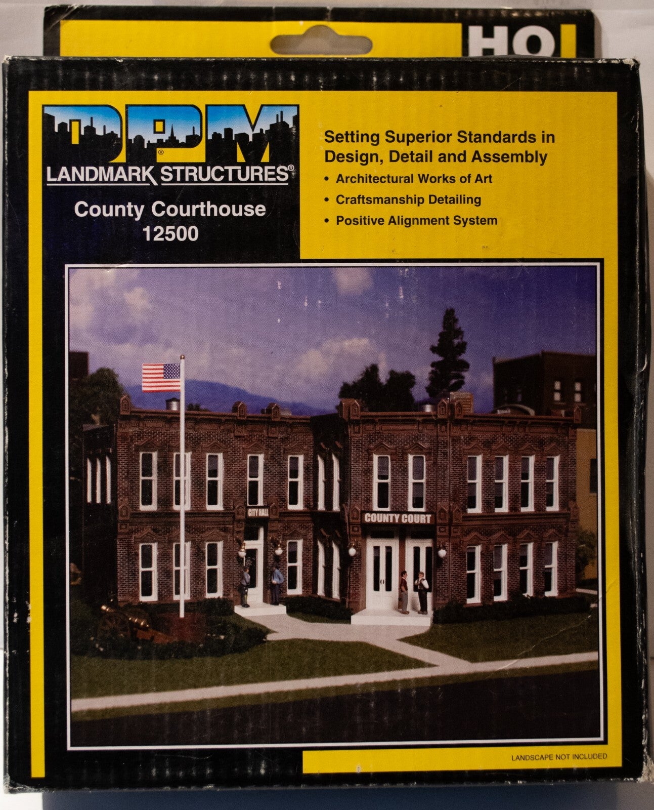 DPM #12500 County Courthouse - Woodland Scenics DPM Landmark Structures(R) -- Ki