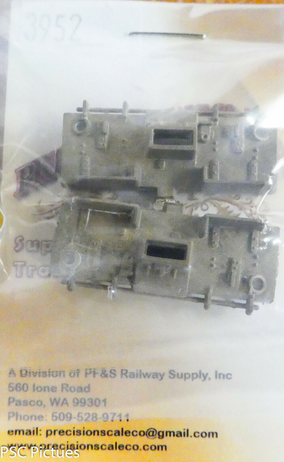 Precision Scale HO #3952 Pilots, Industrial Switcher Front & Rear (Brass)