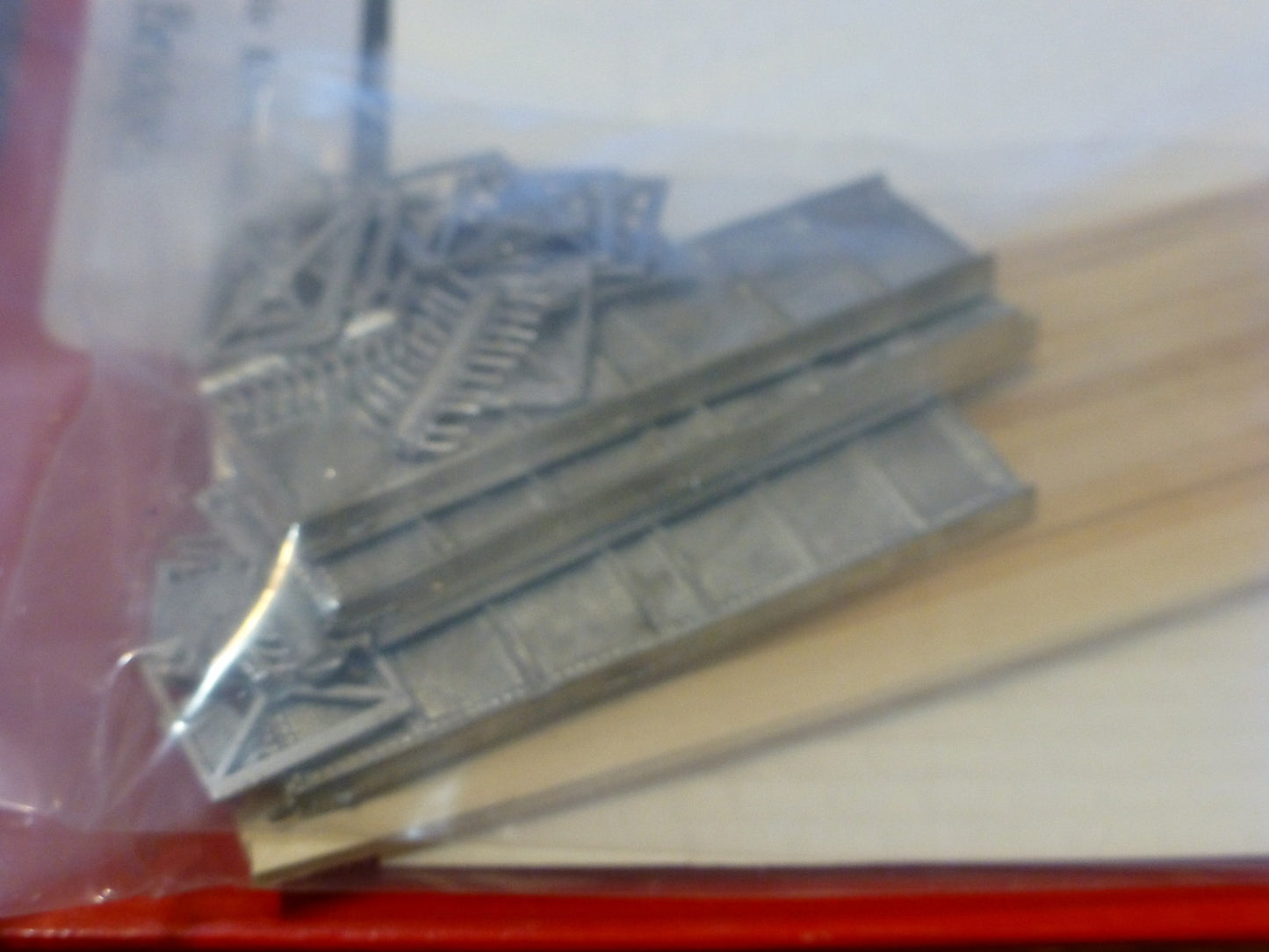 Scale Structures Ltd. #1144 Deck Bridge pkg(2) Kit (Unpainted) Each 3-1/2" Long