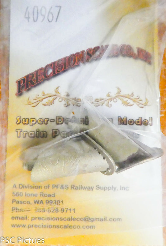 Precision Scale O #40967 Pipe, Cylinder Steam Type 2, PS-4 (Brass Castings)