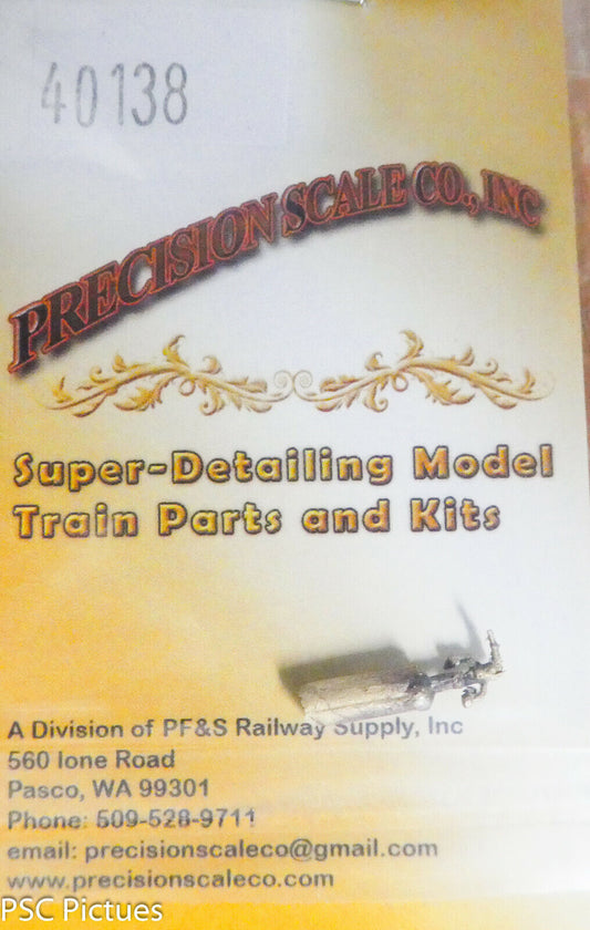 Precision Scale O #40138 Valve, Air Brake Control (Brass Casting)