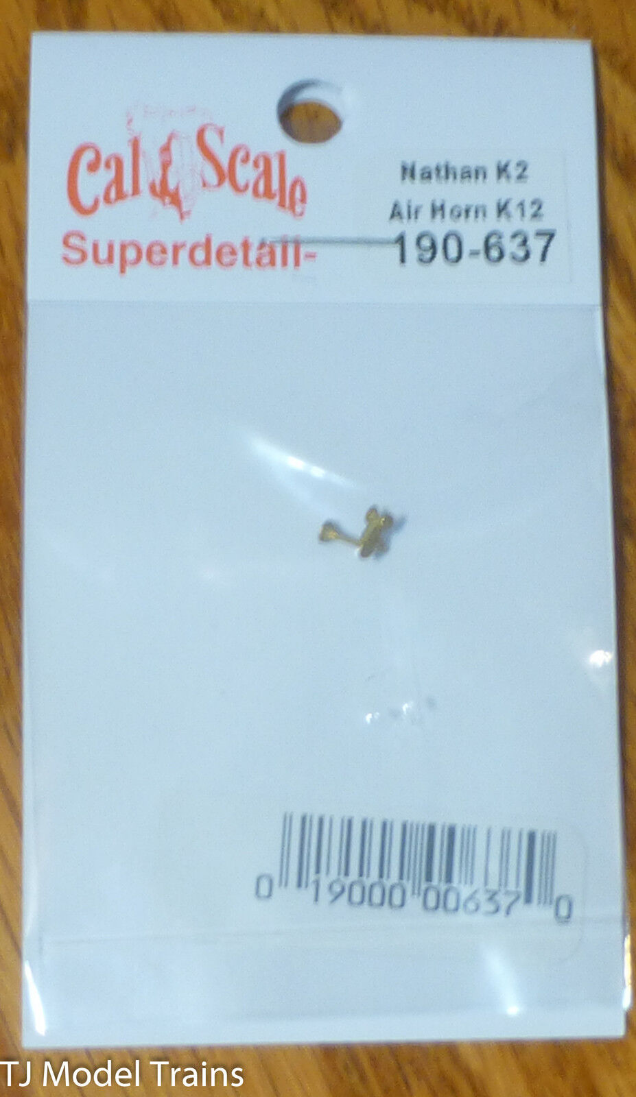 Cal-Scale #637 Nathan K2 Air Horn K12 (HO Scale) Brass Casting