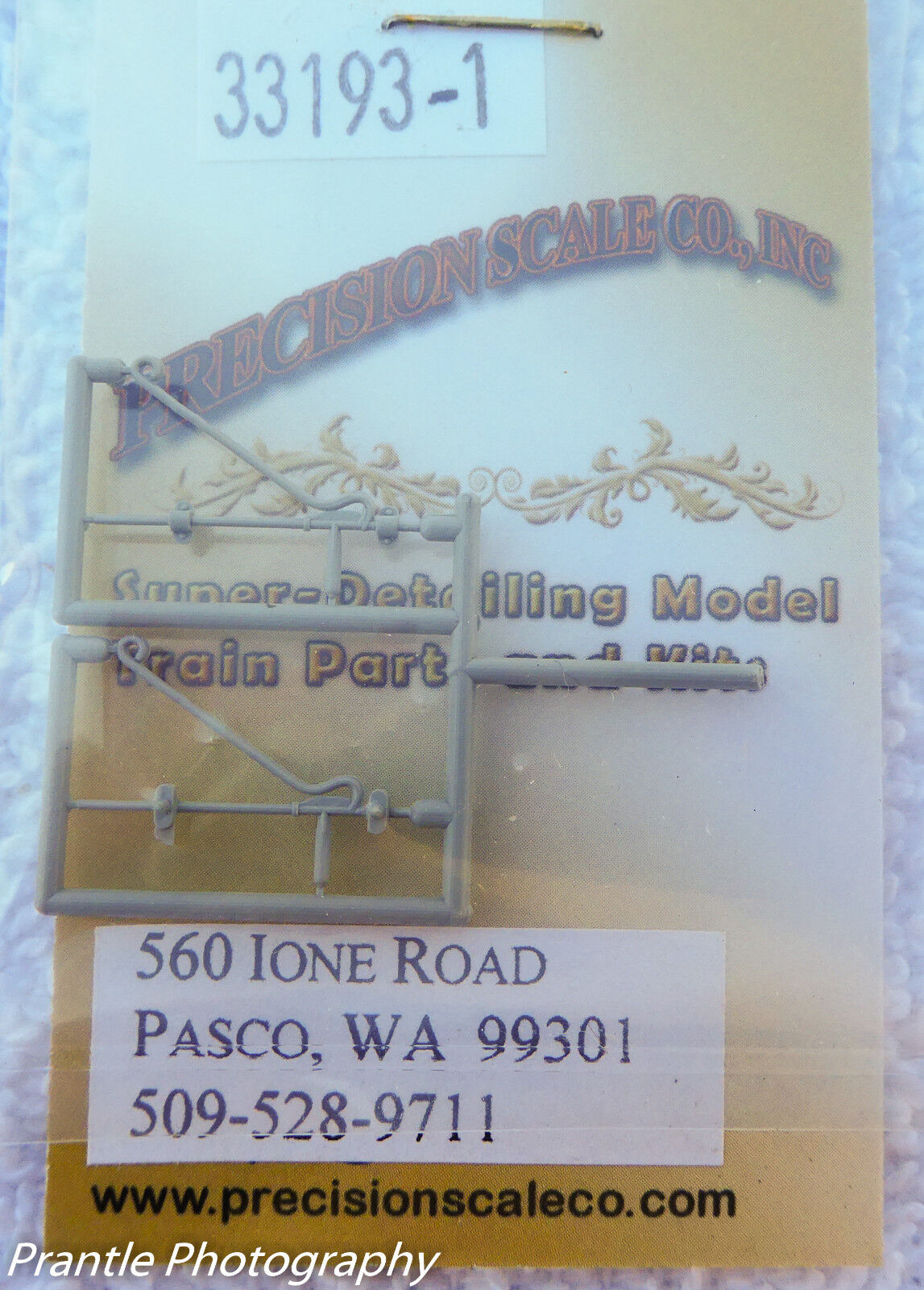 Precision Scale HO #33193.1 Catcher, Mail Sack, RPO cars, right & left, Plastic