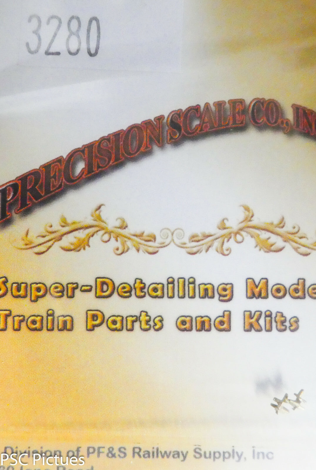 Precision Scale HO #3280 Valves, Retainer, Westinghouse DP,Modern Freight Tender