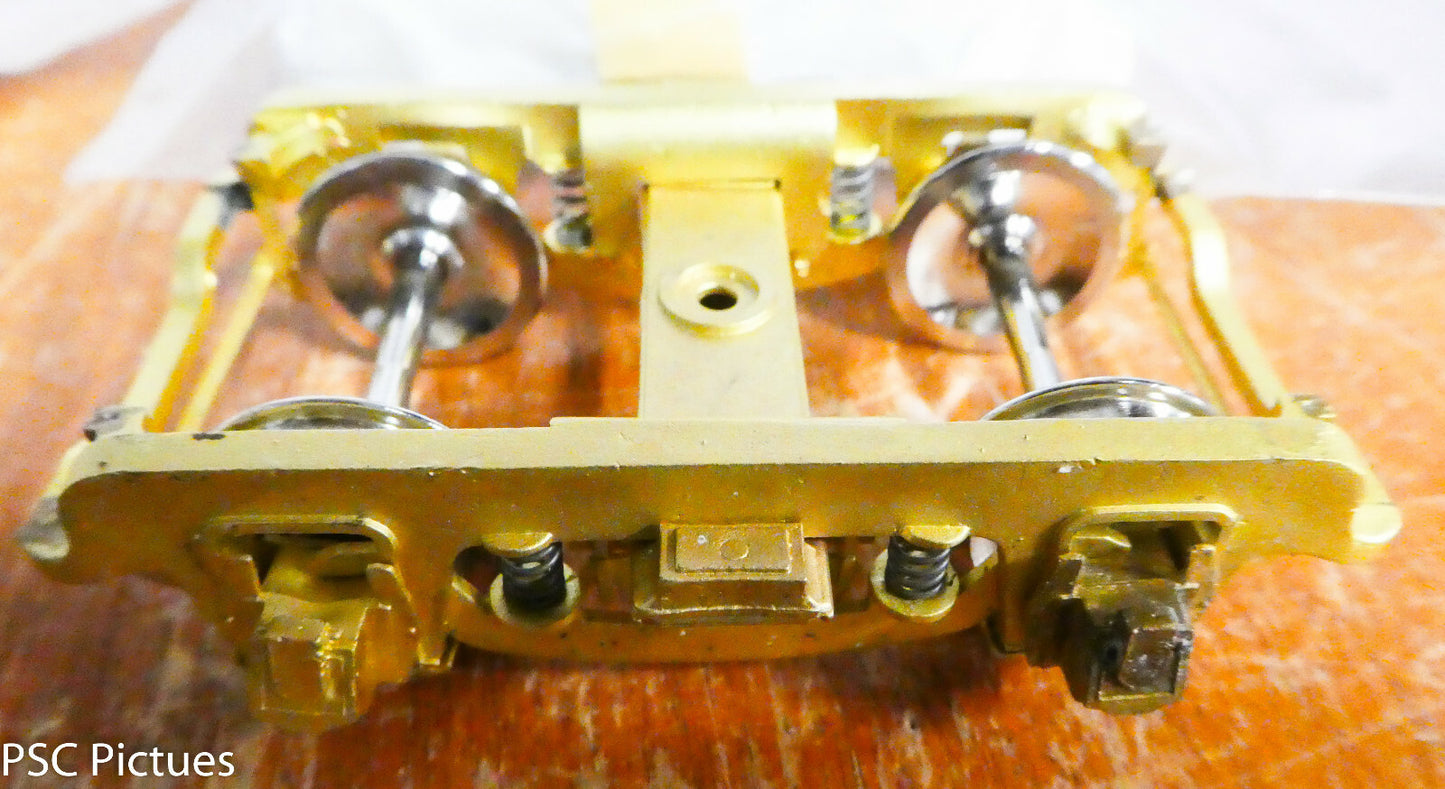 Precision Scale O #9089.2 Trucks (Built) Brass PRR 2D-P5 4-Wheel Pass (1 Pair)