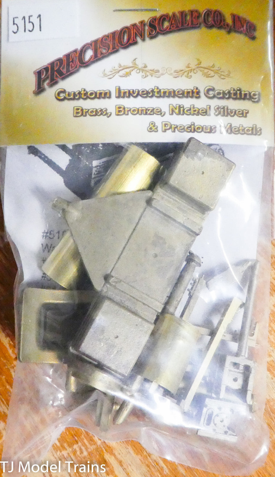 Precision Scale O #5151 Cylinder Block w/Guide (Brass) 1:48th Scale